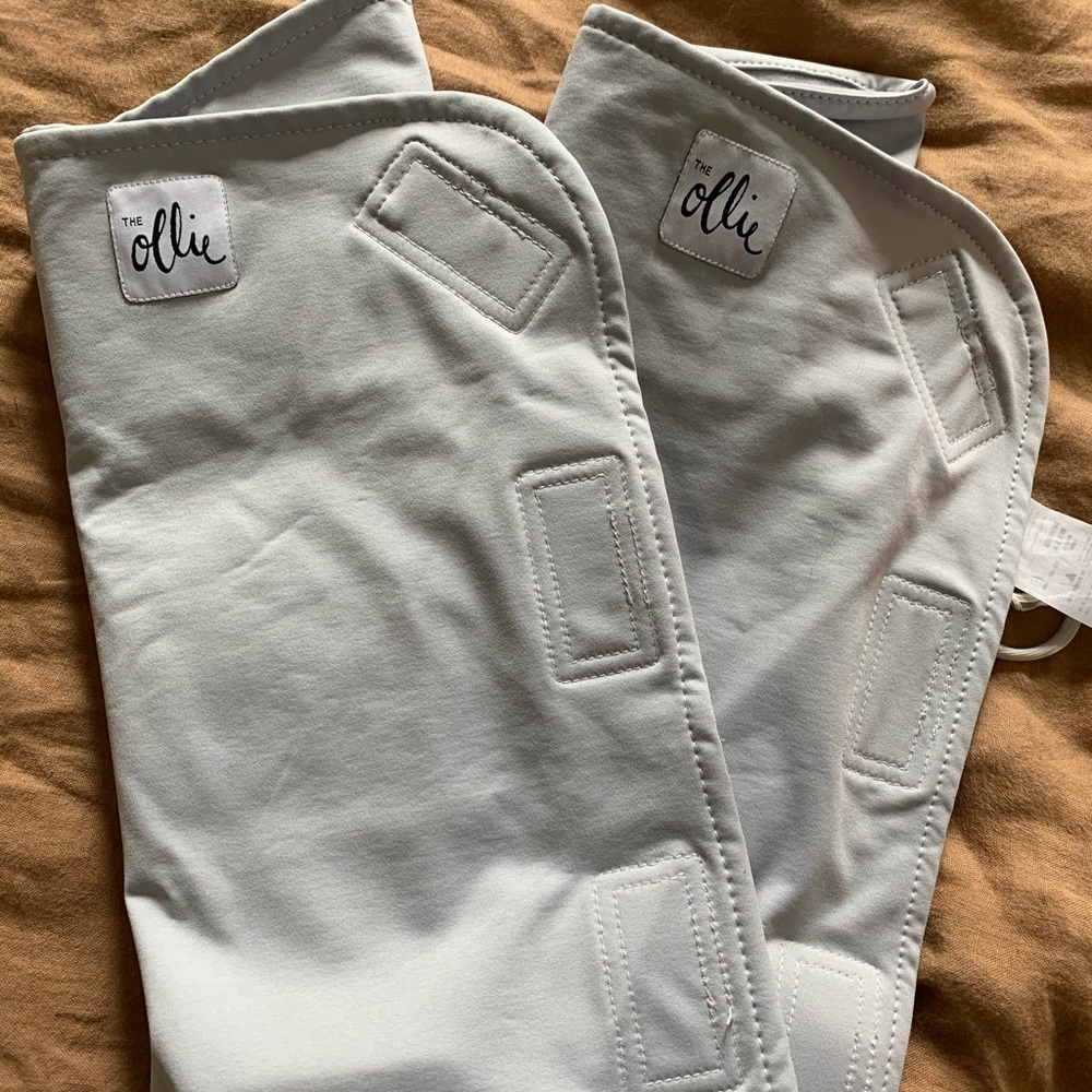 The Ollie World Swaddle (2 pack) in Stone